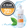 2 year filter package 20 % off.